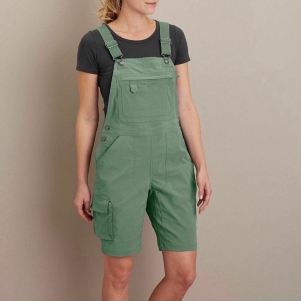 Duluth Trading Co Heirloom Gardening Short Overalls